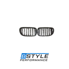 BMW 7 Series G11 G12 Carbon Fiber Dual Line Front Kidney Grille Set