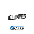 BMW 7 Series G11 G12 Carbon Fiber Dual Line Front Kidney Grille Set
