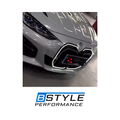 BMW 4 Series G26 CS-Style Gloss Black Front Grille with Glowing Center Grid