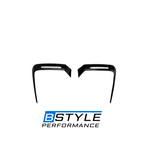 BMW 7 Series G70 M-Sport Dry Carbon Fiber Front Bumper Ducks (Canards)