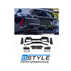 BMW 7 Series G70 Sport Facelift Upgrade – M760 Style Gloss Black Rear Diffuser