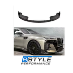 BMW 7 Series G70 M-Sport Dry Carbon Fiber Front Lip Splitter