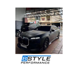 BMW 7 Series G70 M-Sport Dry Carbon Fiber Front Lip Splitter