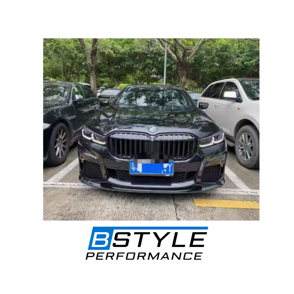 BMW 7 Series G11 G12 LCI M-Sport Dry Carbon Fiber Front Bumper Lip