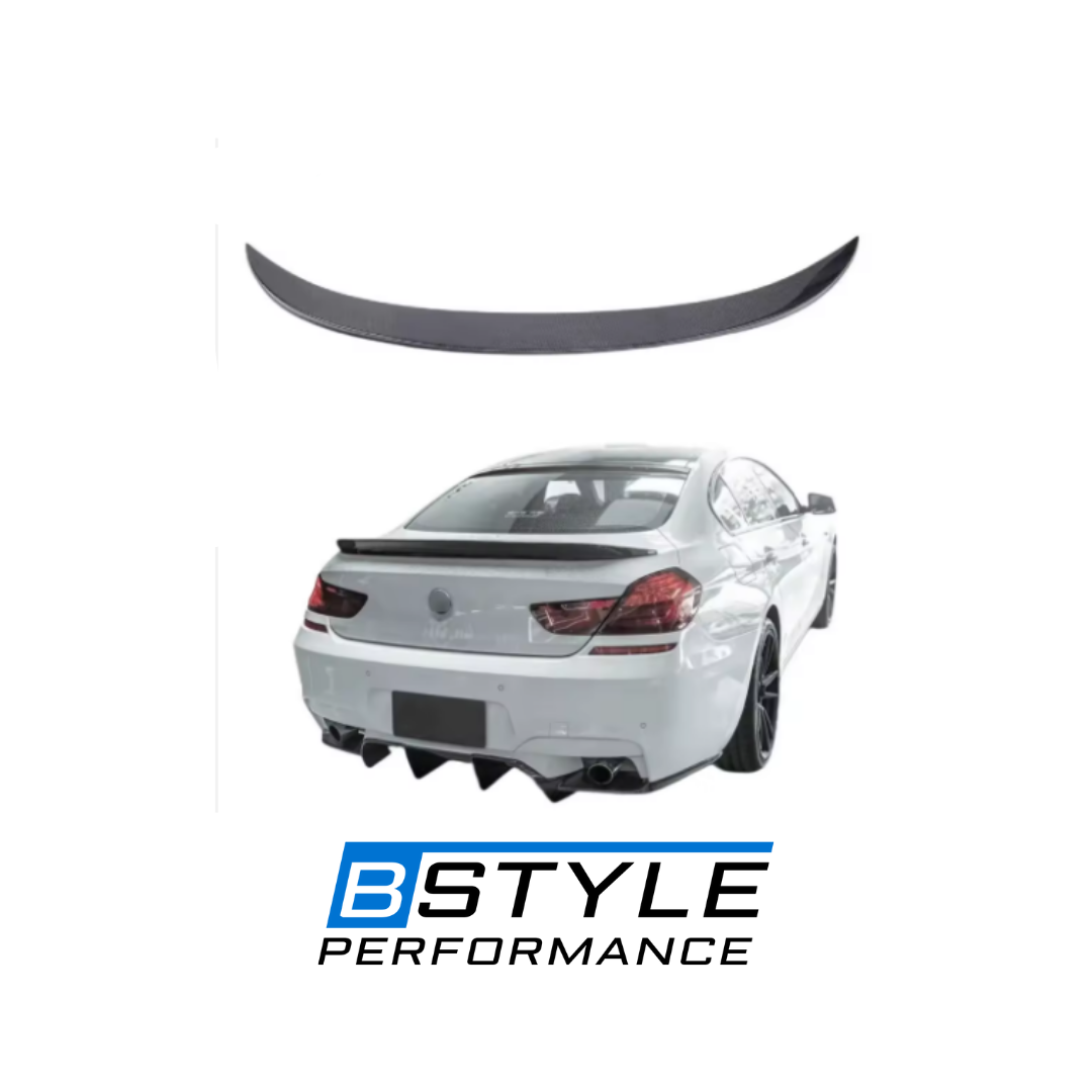 BMW 6 Series F06 F12 F13 Carbon Fiber Trunk Spoiler - M6 / PSM / V-Style