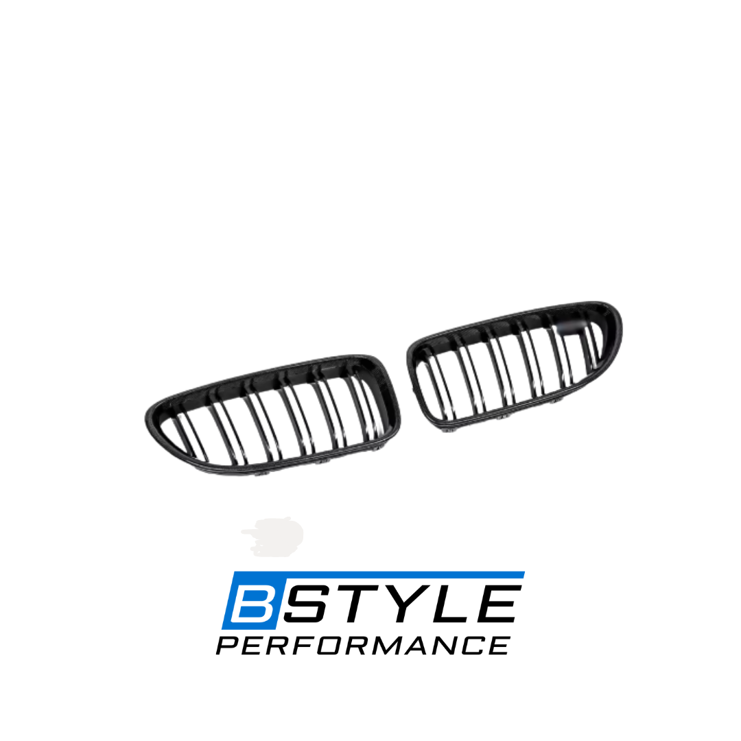 BMW 6 Series F06 F12 Carbon Fiber Dual-Slat Kidney Grille Set