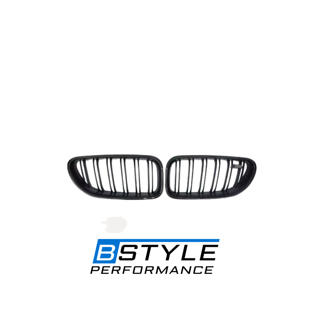 BMW 6 Series F06 F12 Carbon Fiber Dual-Slat Kidney Grille Set