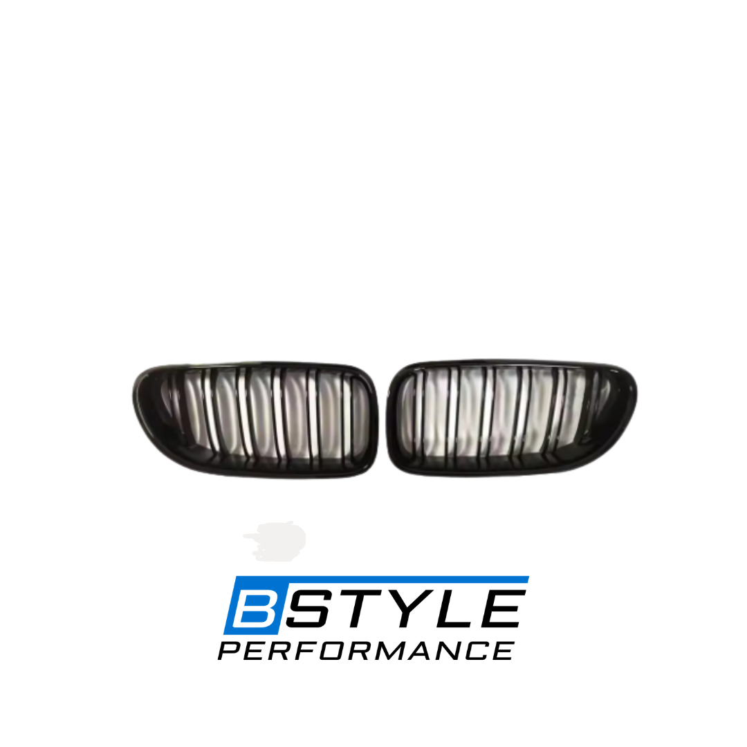 BMW 6 Series F06 F12 F13 Gloss Black Front Kidney Grille Set