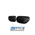BMW 6 Series E63 E64 Gloss Black Front Kidney Grille Set