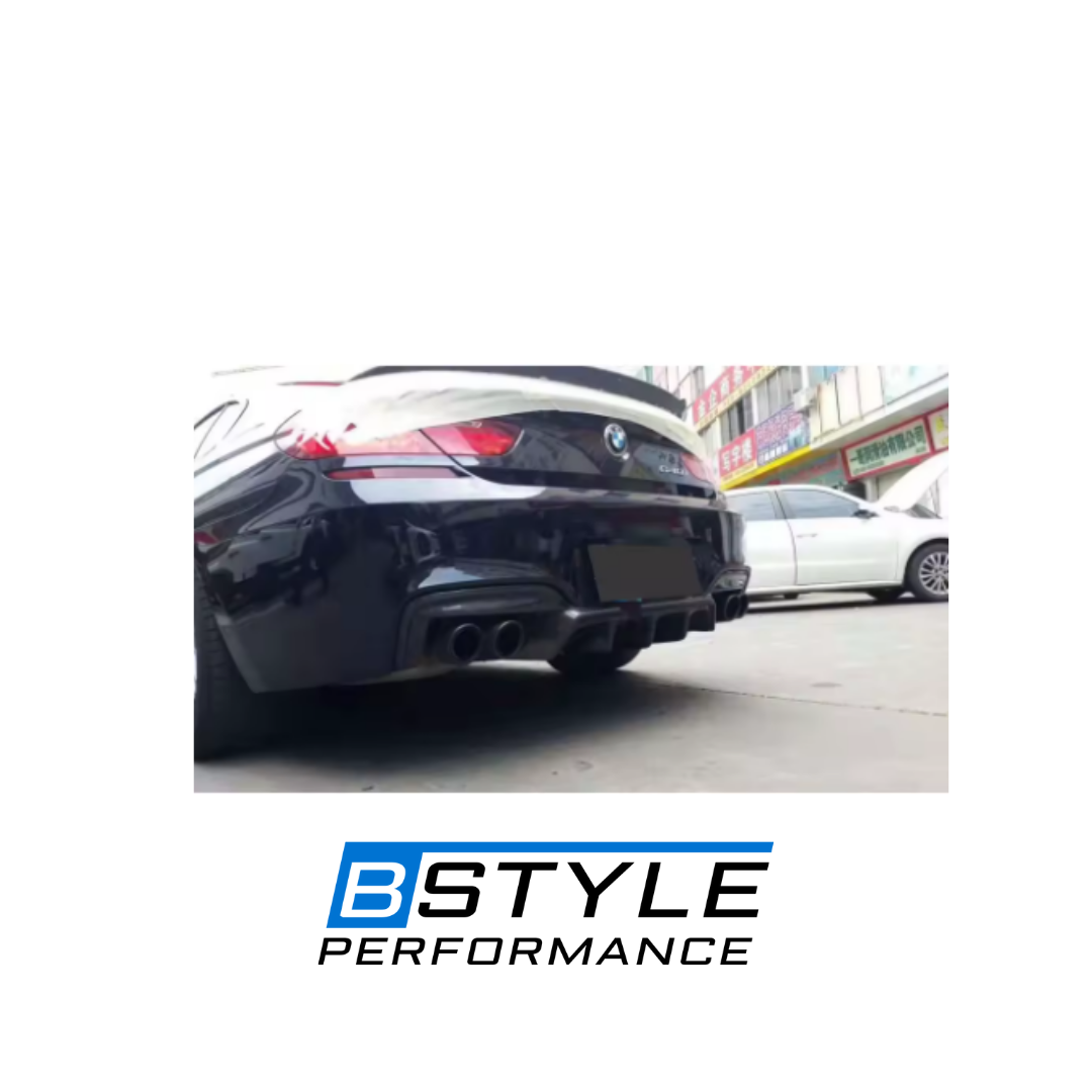 BMW 6 Series F06 F12 F13 MP-Style Real Carbon Fiber Rear Diffuser