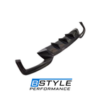 BMW 6 Series F06 F12 F13 MP-Style Real Carbon Fiber Rear Diffuser