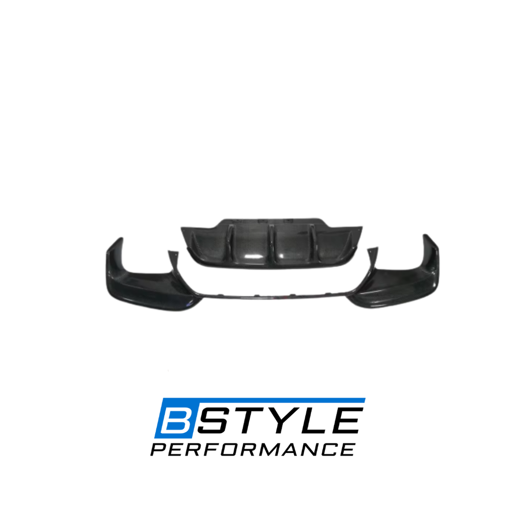 BMW 6 Series F06 F12 F13 M6-Style Real Carbon Fiber Rear Diffuser