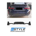 BMW 3 Series G20 G28 LCI MP-Style Carbon Fiber Rear Diffuser