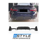 BMW 3 Series G20 G28 LCI MP-Style Carbon Fiber Rear Diffuser