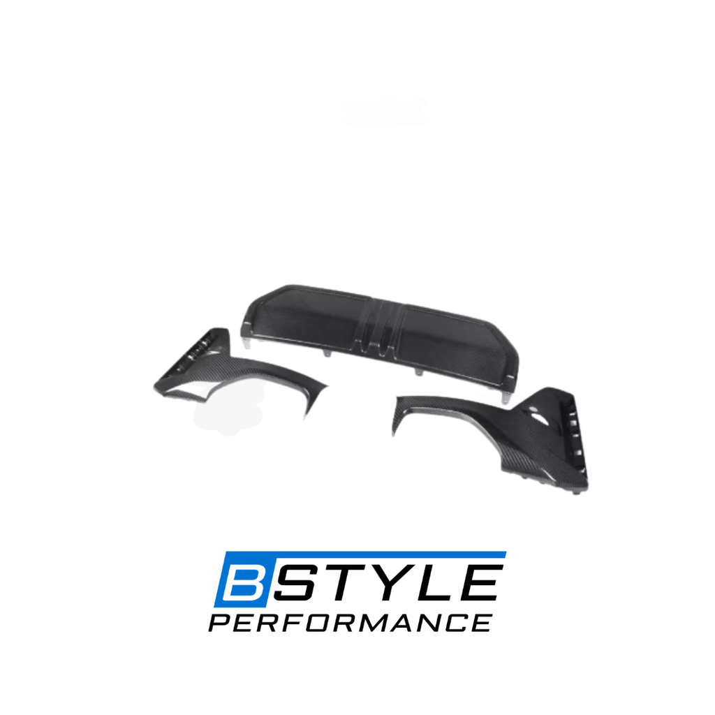 BMW 3 Series G20 G28 LCI MP-Style Carbon Fiber Rear Diffuser