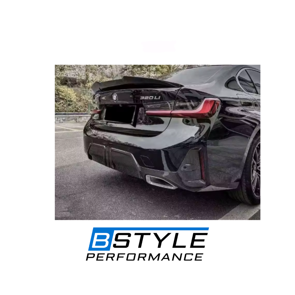 BMW 3 Series G20 G28 LCI MP-Style Carbon Fiber Rear Diffuser