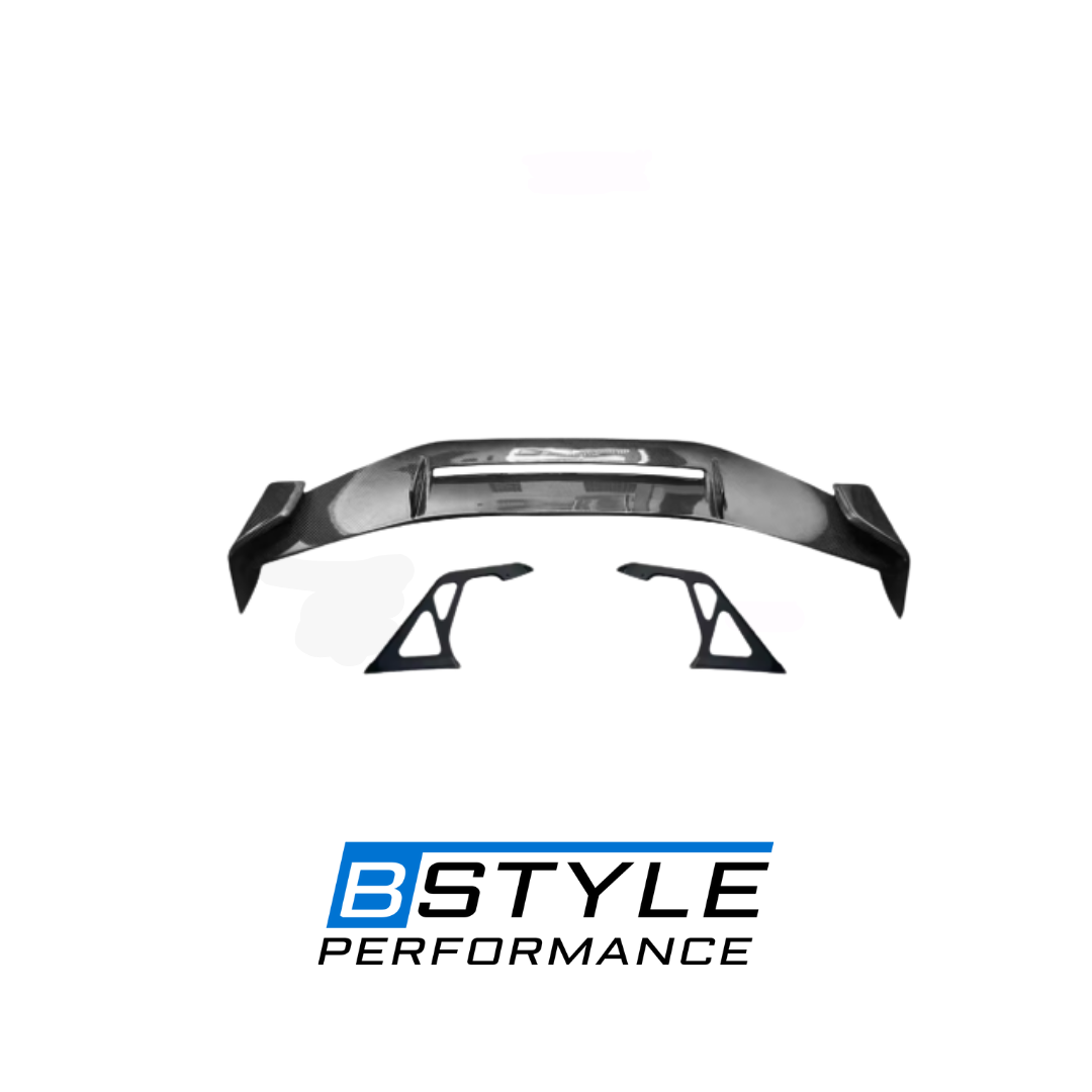 BMW G80 M3 G82 G83 AD Style Carbon Fiber High Rear Wing Spoiler