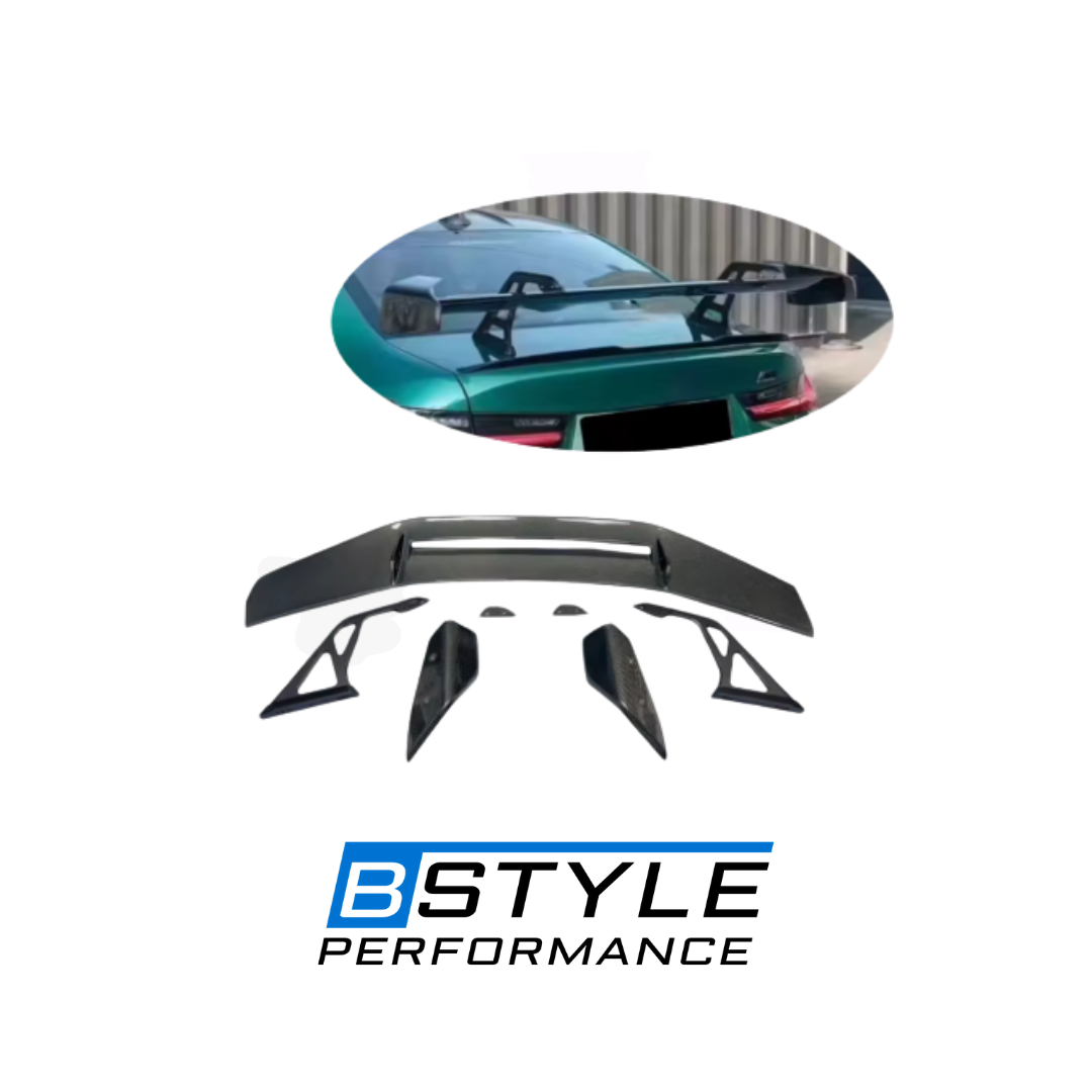 BMW G80 M3 G82 G83 AD Style Carbon Fiber High Rear Wing Spoiler