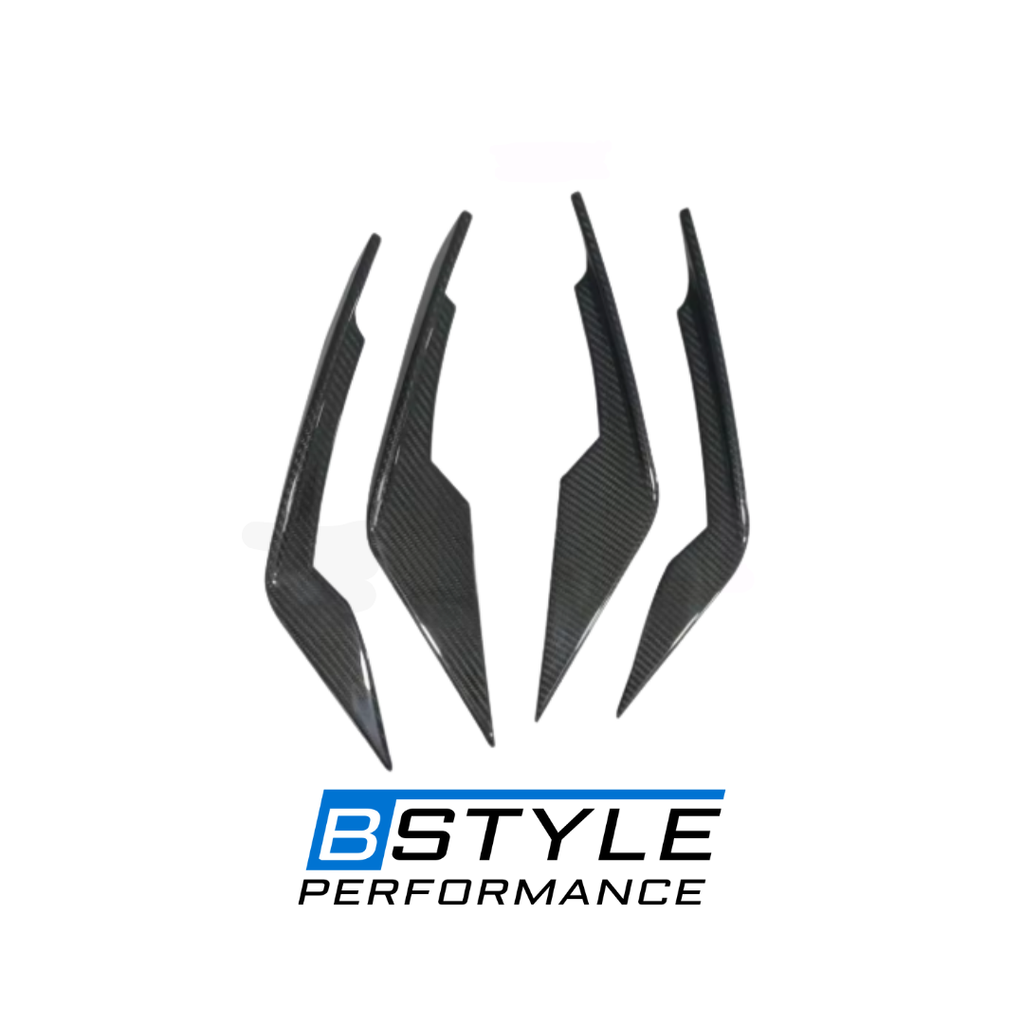 BMW G80 M3 / G82 M4 Dry Carbon Fiber Front Bumper Trim