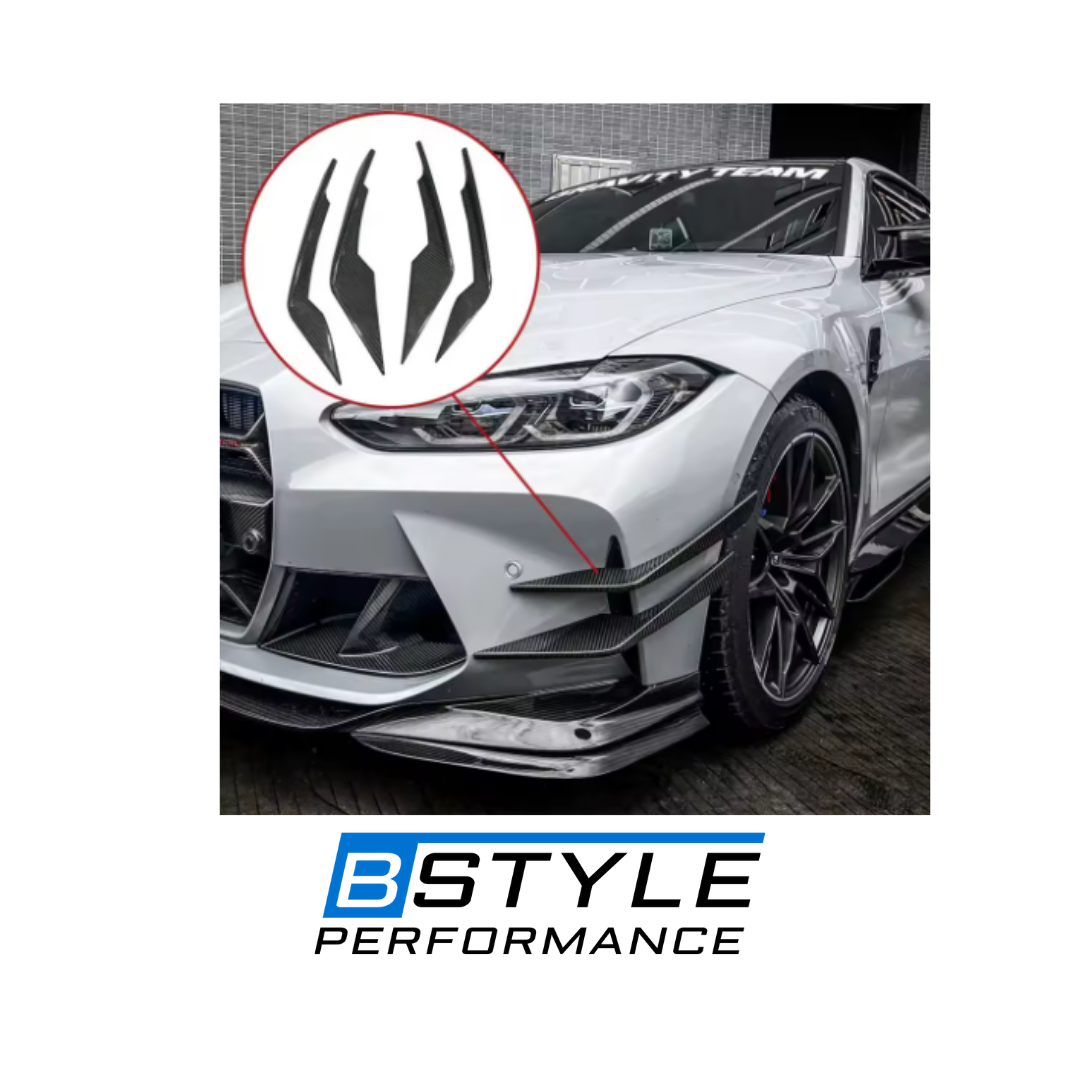 BMW G80 M3 / G82 M4 Dry Carbon Fiber Front Bumper Trim