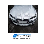 BMW G80 M3 / G82 M4 Dry Carbon Fiber Front Bumper Trim