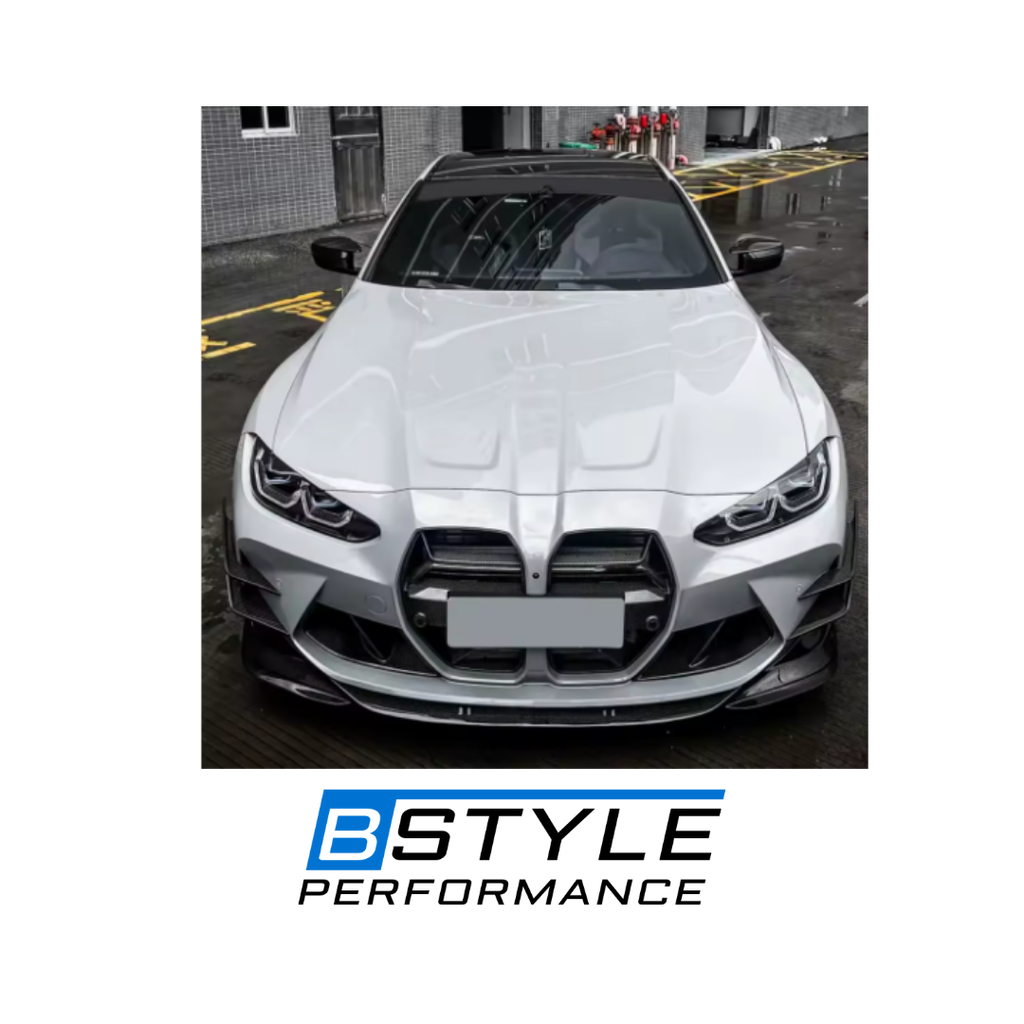 BMW G80 M3 / G82 M4 Dry Carbon Fiber Front Bumper Trim