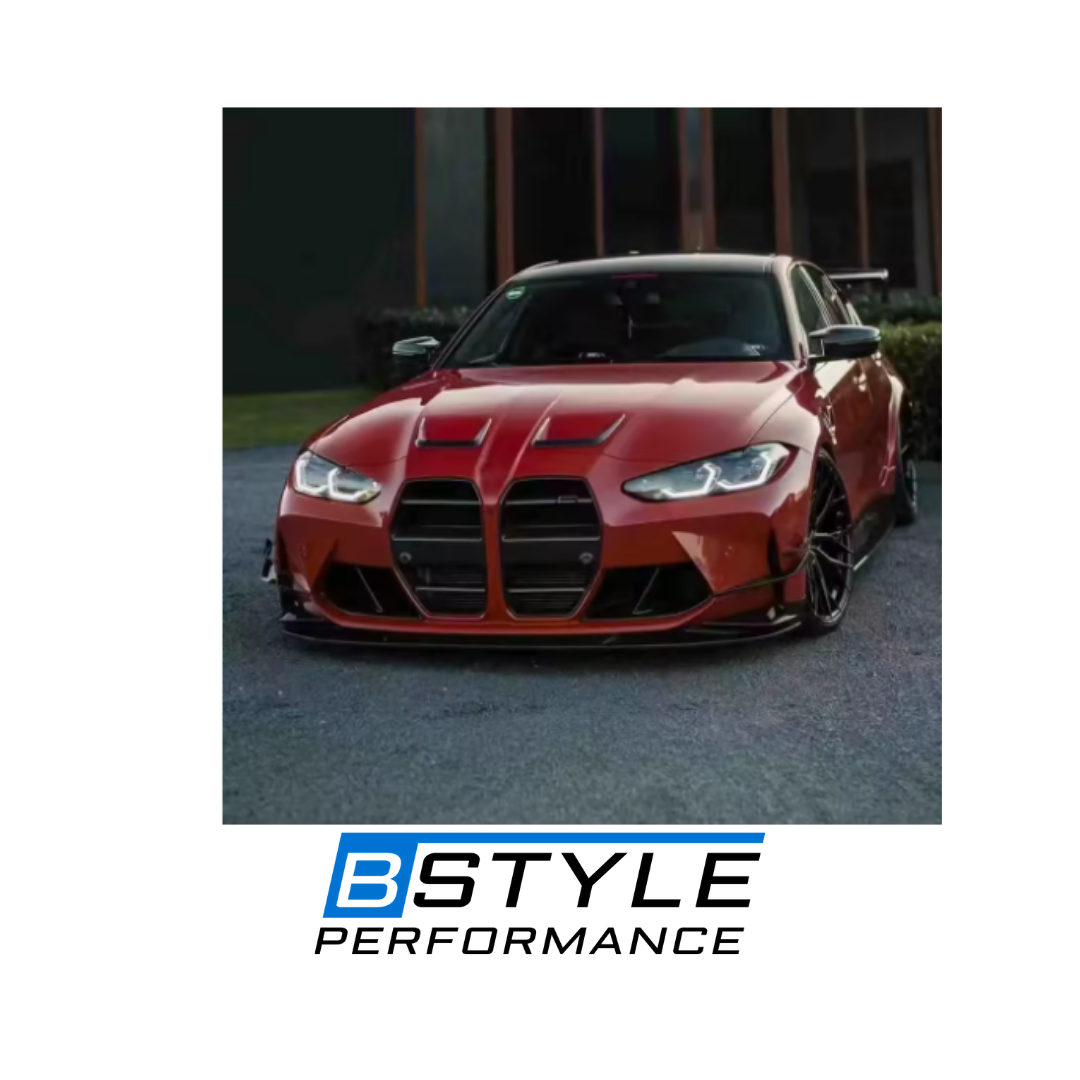 BMW M3 G80 / M4 G82 VS Style Dry Carbon Fiber Front Bumper Winglets