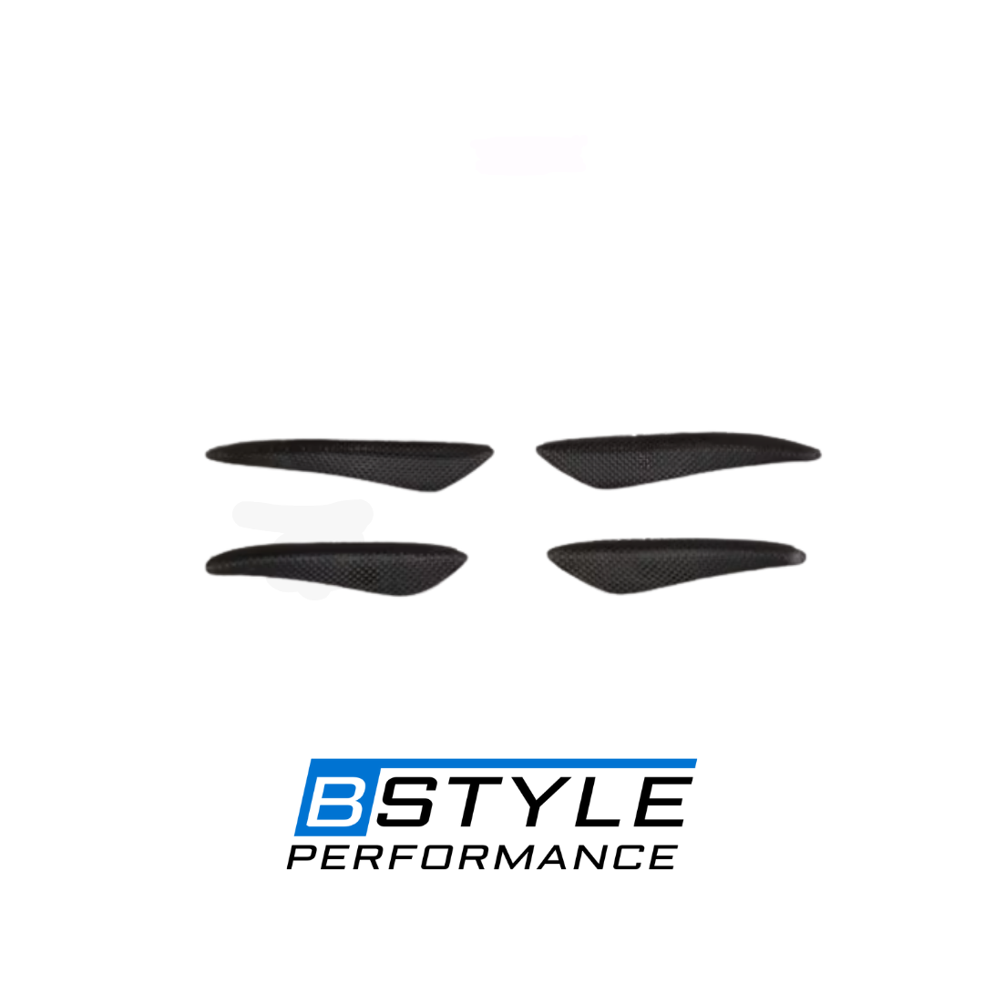 BMW Universal Carbon Fiber Front Bumper Side Canards - 4PCS Set