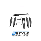 BMW M4 F82 6-Piece Dry Carbon Fiber Interior Trim Overlay Set