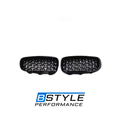 BMW 3 Series GT F34 Diamond-Style Gloss Black Front Kidney Grille