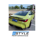 BMW 4 Series G22 PSM-Style Dry Carbon Fiber Rear Trunk Spoiler