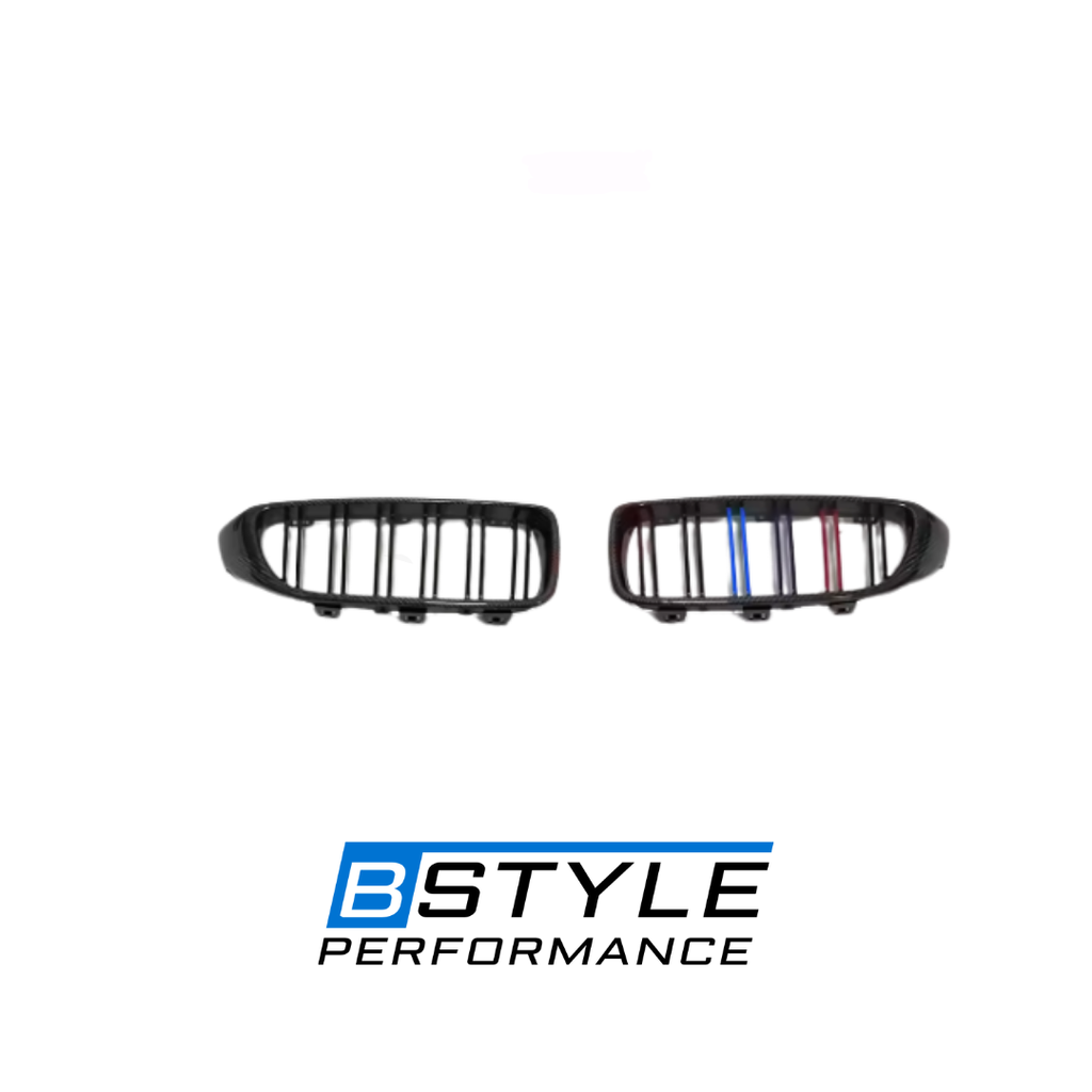 BMW F32 F33 F36 F80 F82 M-Color Real Carbon Fiber Front Kidney Grille