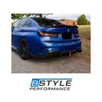 BMW 3 Series G20 KB Style Carbon Fiber Rear F1 Light Diffuser
