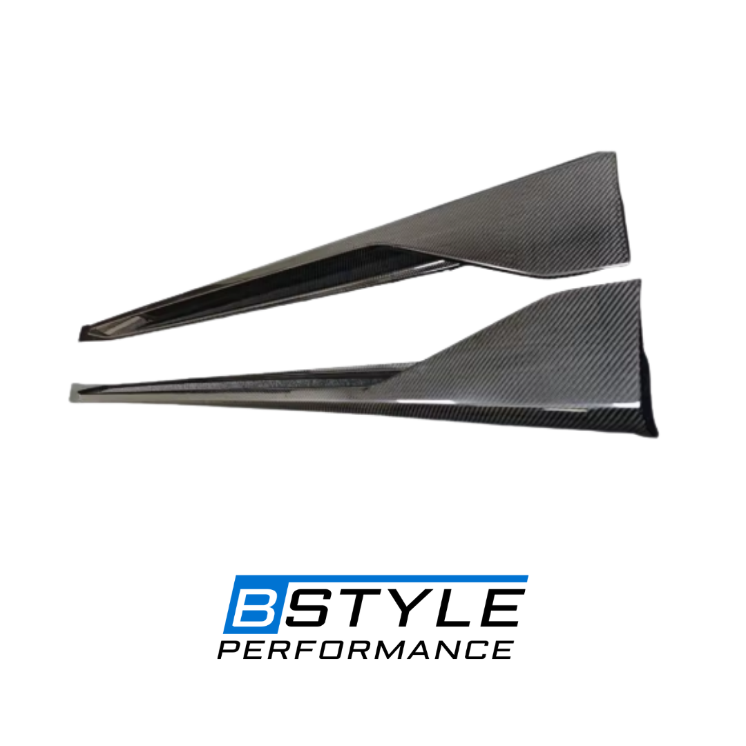 BMW G80 M3 MP-Style High-Quality Wet/Dry Carbon Fiber Side Skirt Conversion Kit