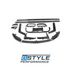 BMW F80 M3 F82 M4 Full Carbon Fiber Aero Conversion Kit (Front Lip, Diffuser, Skirts, Grille)