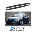 BMW F80 M3 F82 M4 Full Carbon Fiber Aero Conversion Kit (Front Lip, Diffuser, Skirts, Grille)