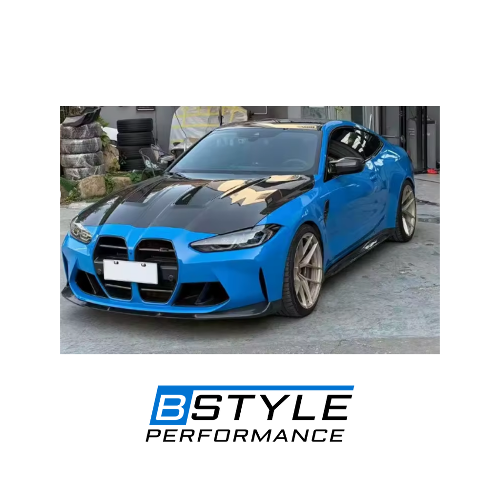 BMW G80 M3 / G82 M4 3D-Style High-Quality Carbon Fiber Front Lip Splitter Conversion Kit