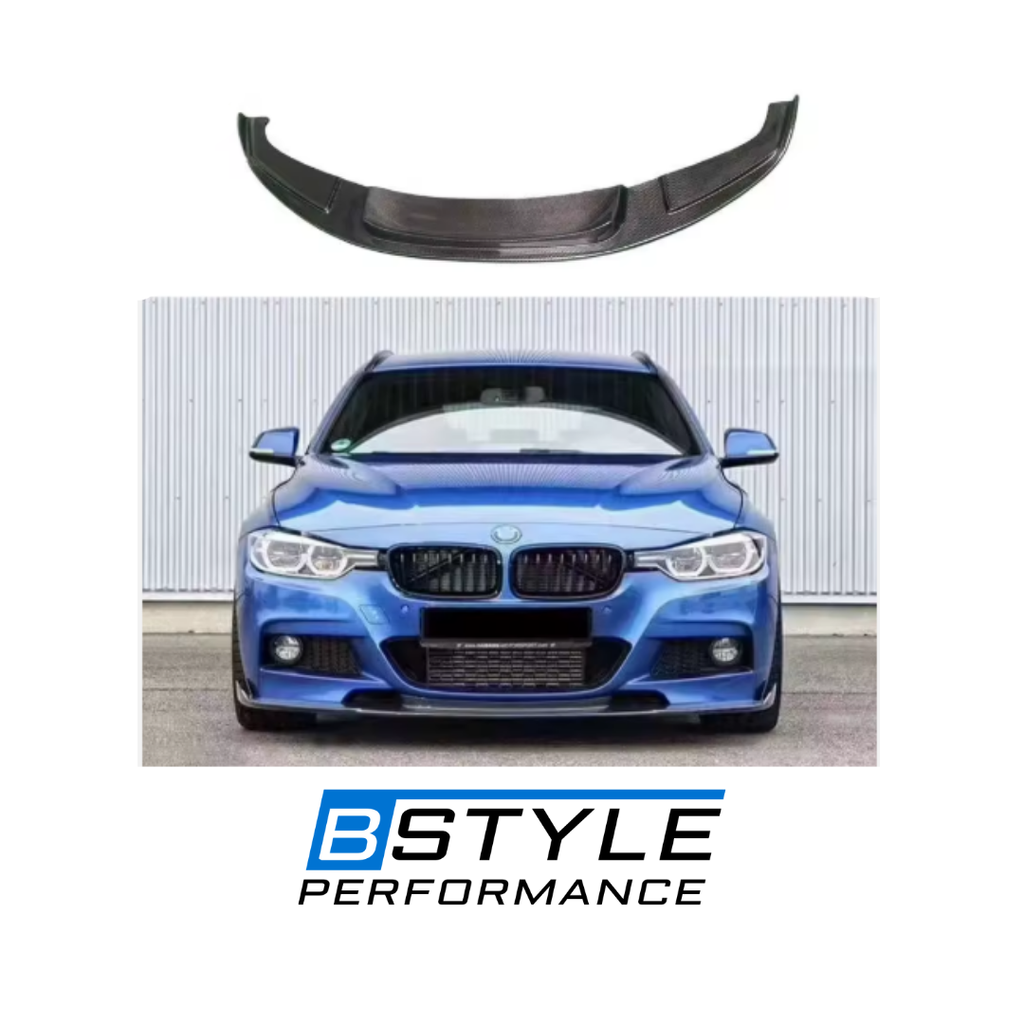 BMW 3 Series F30 M Sport Carbon Fiber Lip