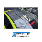 BMW 4 Series G22 Carbon Fiber Roof Cover & Shark Fin Antenna Set – 2Pcs