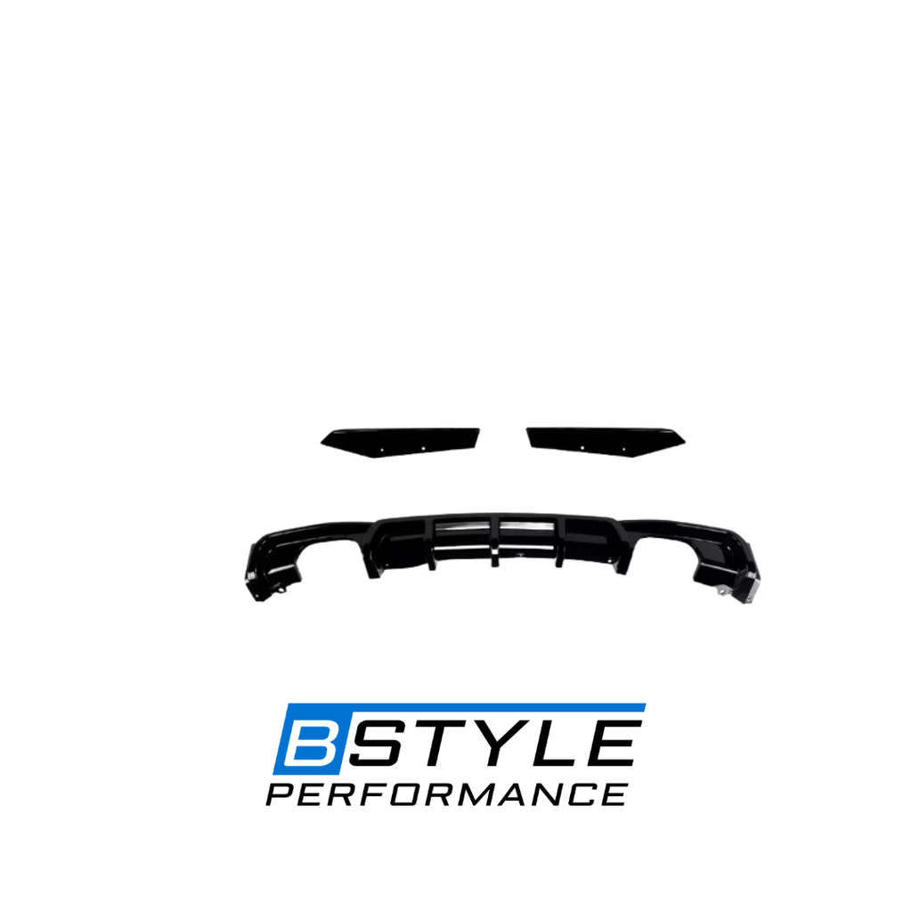 BMW 3 Series F30 Rear Bumper Diffuser Conversion Kit with F1 Light