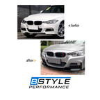 BMW 3 Series F30 New Style Front Bumper Lip Splitter