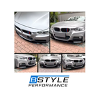 BMW 3 Series F30 New Style Front Bumper Lip Splitter