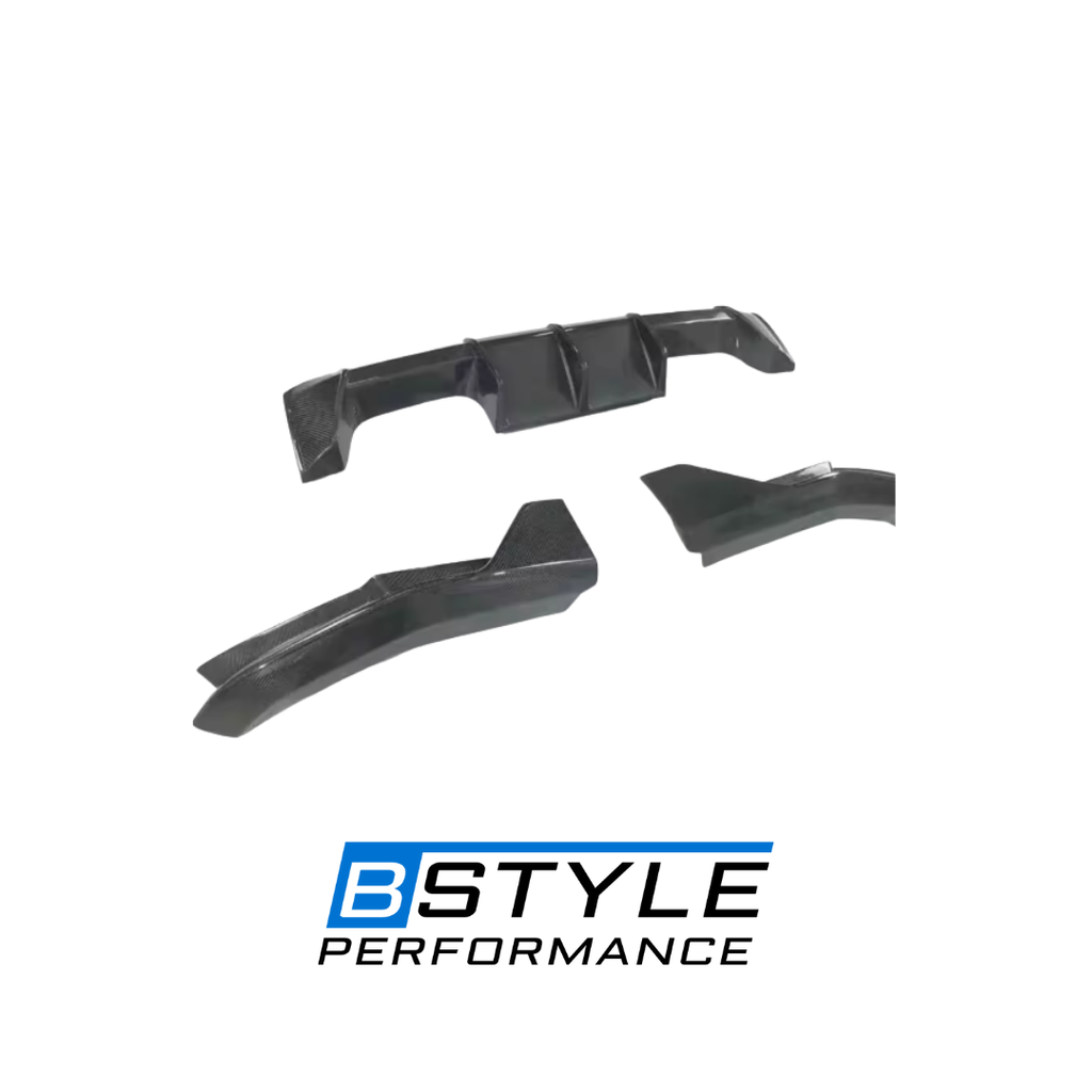 BMW G80 M3 MP Style Dry Carbon Fiber Rear Lip Corner Protector