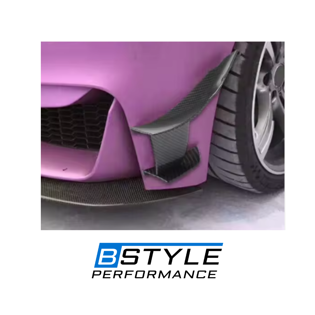 BMW M3 F80 / M4 F82 MAD Style Carbon Fiber Front Canards