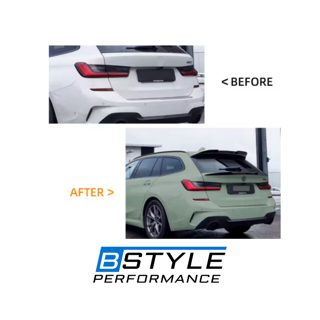 BMW 3 Series G21/G81 Touring Forged Carbon Fiber Blade Spoiler