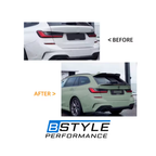 BMW 3 Series G21/G81 Touring Forged Carbon Fiber Blade Spoiler