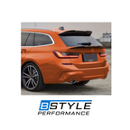 BMW 3 Series G21 G81 M3 Touring Blade Style Real Carbon Fiber Roof Spoiler
