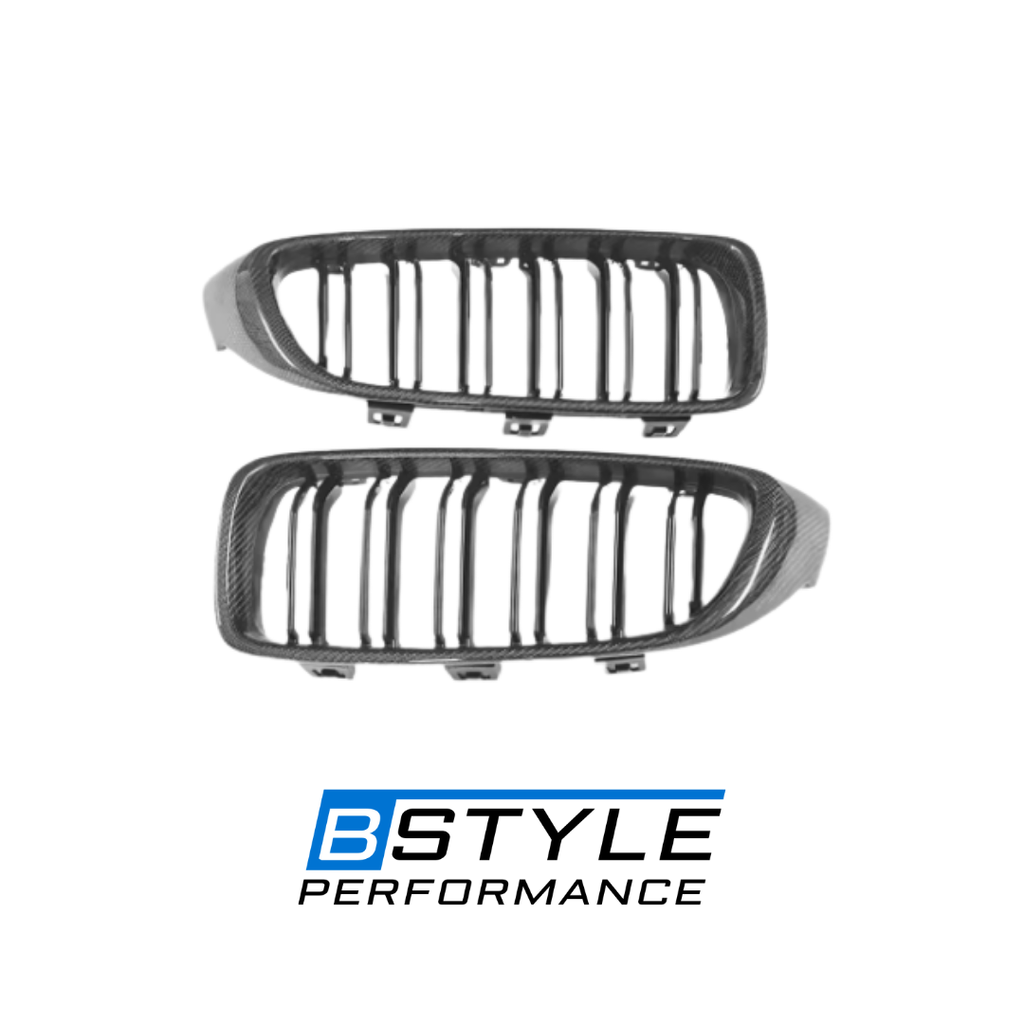 BMW 4 Series F32/F33/F36 & M3 F80 / M4 F82/F83 Carbon Front Kidney Grille
