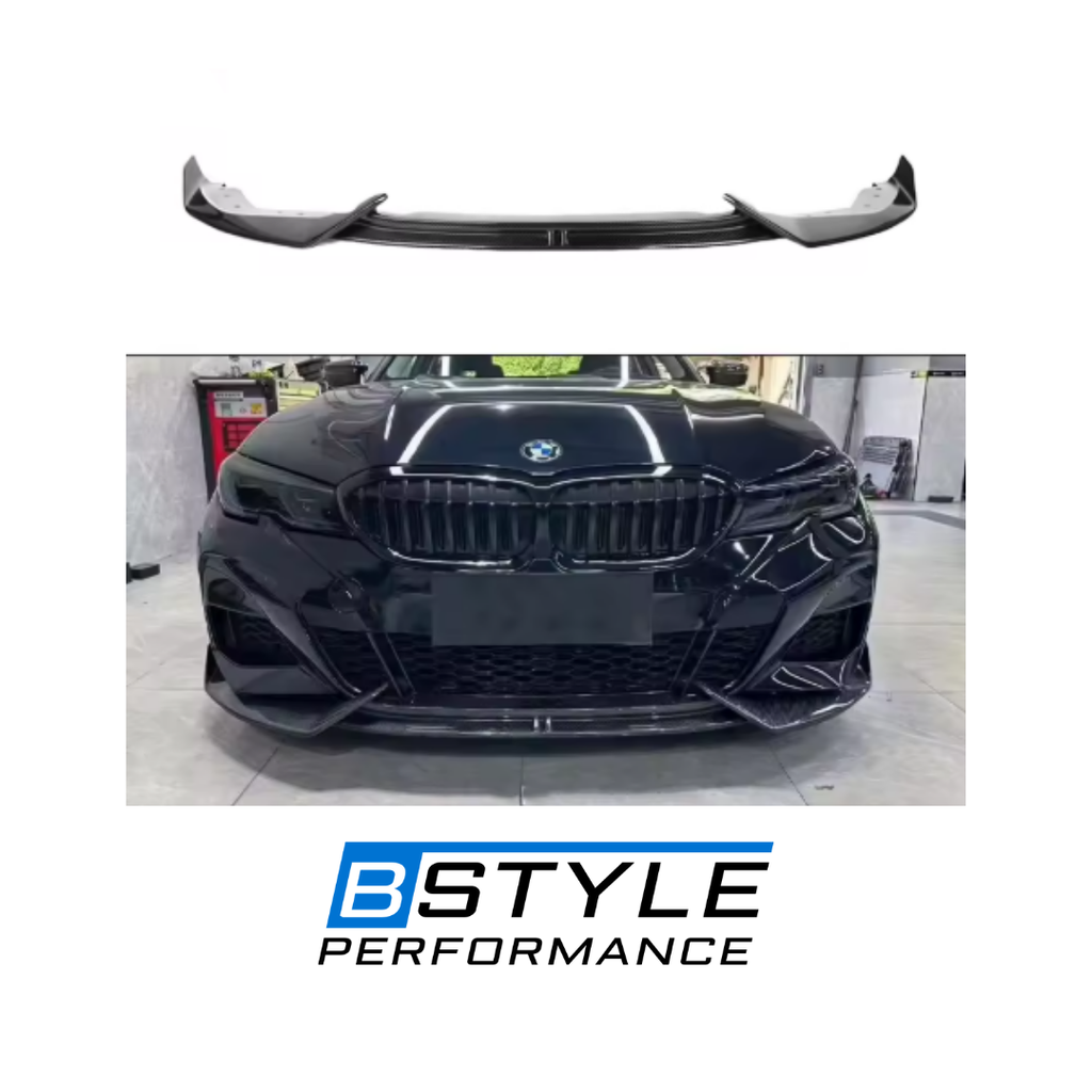 BMW G20 LCI 2023+ AD Style Carbon Fiber Front Lip