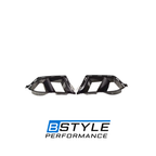 BMW G80 M3 G82 M4 Dry Carbon Fiber Front Bumper Side Frame Vents